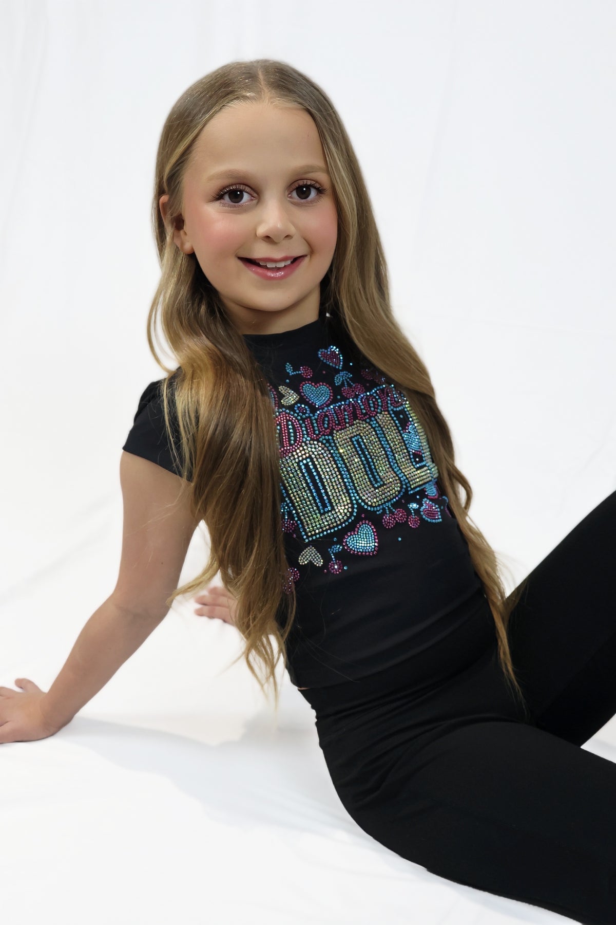 Rhinestone Active Tee
