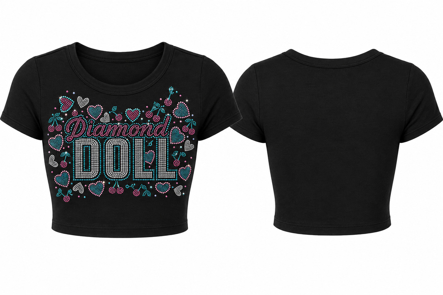 Rhinestone Active Tee